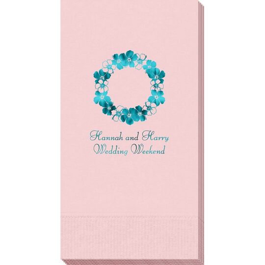 Hawaiian Lei Guest Towels
