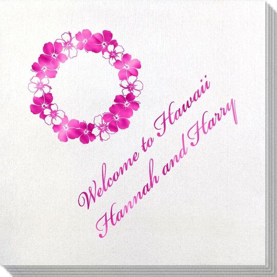 Hawaiian Lei Bamboo Luxe Napkins