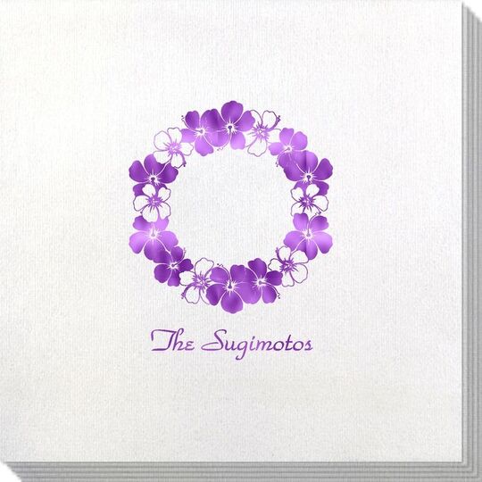 Hawaiian Lei Bamboo Luxe Napkins