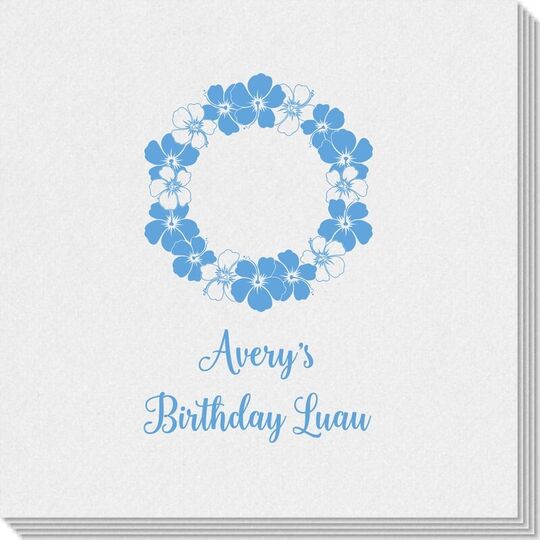 Hawaiian Lei Linen Like Napkins