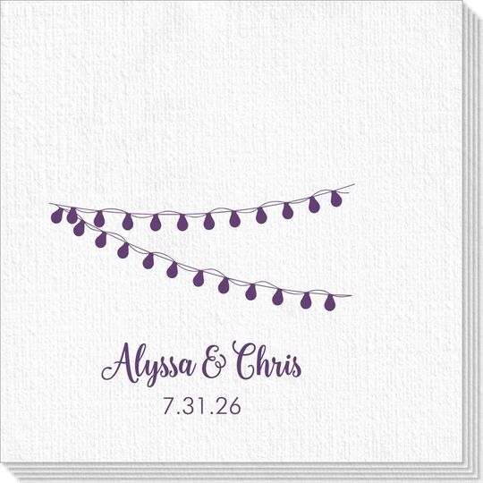 String Lights Deville Napkins