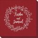 Vine Wreath Linen Like Napkins Image 2 of 2