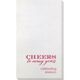 Cheers To Many Years Bamboo Luxe Guest Towels Image 1 of 4