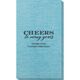 Cheers To Many Years Bamboo Luxe Guest Towels Image 4 of 4
