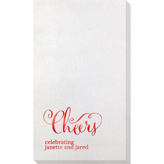 Curly Cheers Bamboo Luxe Guest Towels