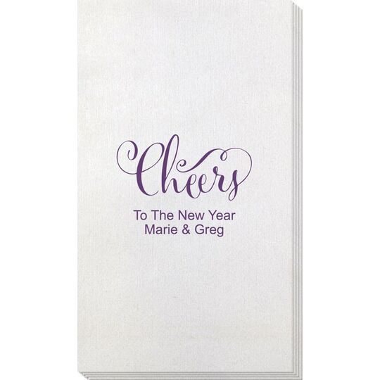 Curly Cheers Bamboo Luxe Guest Towels