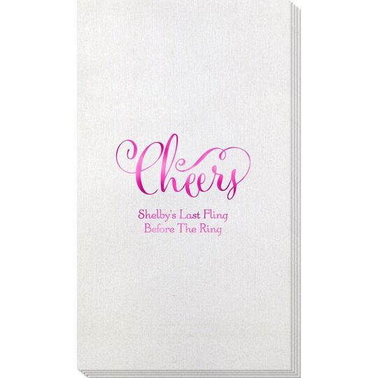 Curly Cheers Bamboo Luxe Guest Towels