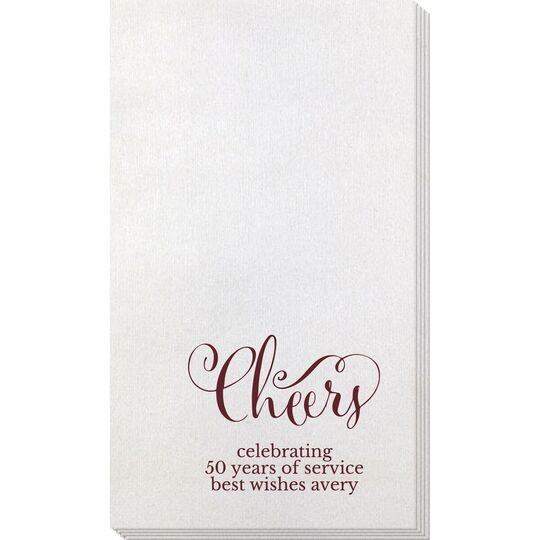 Curly Cheers Bamboo Luxe Guest Towels