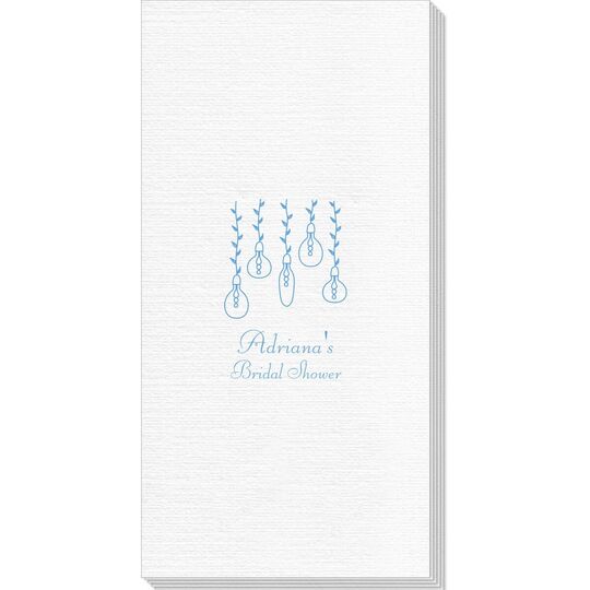 Hanging Vine Lights Deville Guest Towels