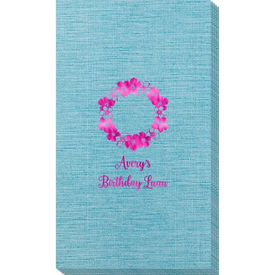 Hawaiian Lei Bamboo Luxe Guest Towels