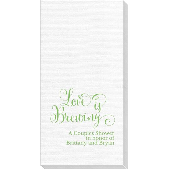 Love is Brewing Deville Guest Towels