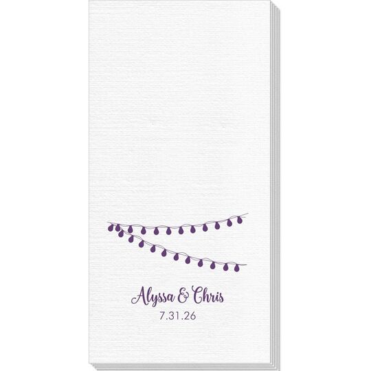 String Lights Deville Guest Towels