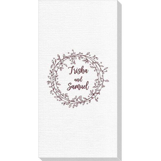 Vine Wreath Deville Guest Towels