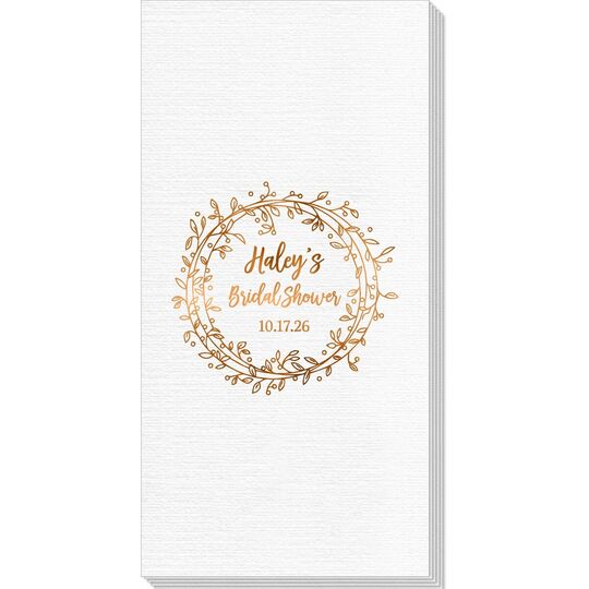 Vine Wreath Deville Guest Towels