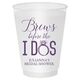 Brews Before The I Dos with Rings Shatterproof Cups Image 1 of 3