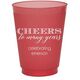 Cheers To Many Years Colored Shatterproof Cups Image 1 of 4