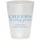 Cheers To Many Years Colored Shatterproof Cups Image 2 of 4