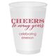 Cheers To Many Years Shatterproof Cups Image 1 of 4