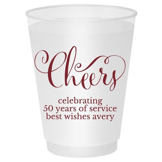 Curly Cheers Shatterproof Cups