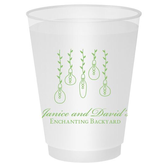 Hanging Vine Lights Shatterproof Cups