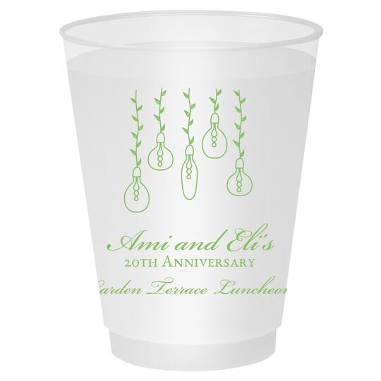 Hanging Vine Lights Shatterproof Cups