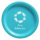 Hawaiian Lei Paper Plates Image 1 of 4