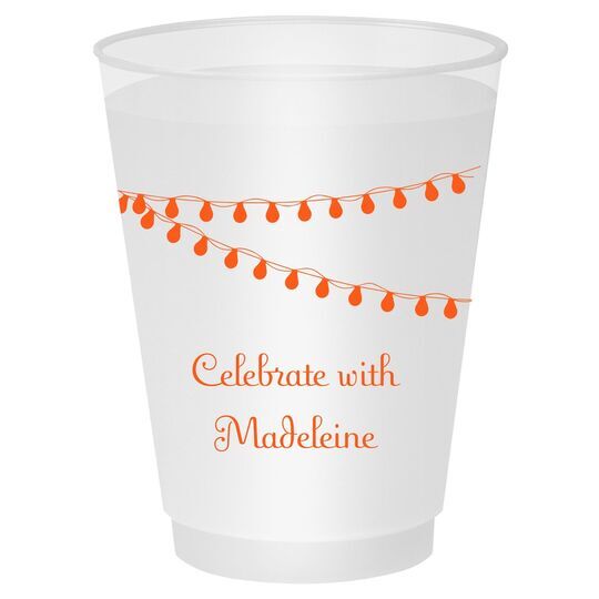 String Lights Shatterproof Cups