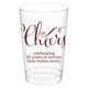 Curly Cheers Clear Plastic Cups Image 7 of 7