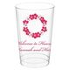 Hawaiian Lei Clear Plastic Cups Image 4 of 4