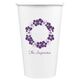 Hawaiian Lei Paper Coffee Cups Image 3 of 4