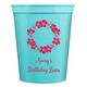 Hawaiian Lei Stadium Cups Image 1 of 4