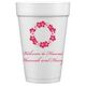 Hawaiian Lei Styrofoam Cups Image 3 of 4