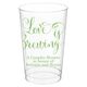 Love is Brewing Clear Plastic Cups Image 1 of 2