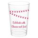 String Lights Clear Plastic Cups Image 1 of 4