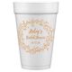 Vine Wreath Styrofoam Cups Image 1 of 2