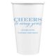 Cheers To Many Years Paper Coffee Cups Image 2 of 4