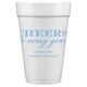 Cheers To Many Years Styrofoam Cups Image 3 of 4