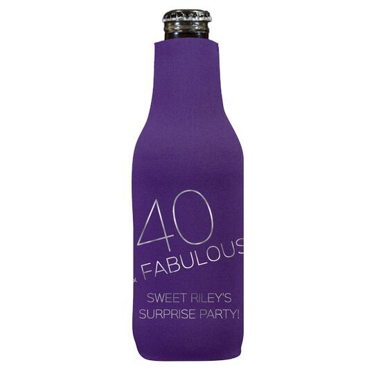 40 & Fabulous Bottle Huggers