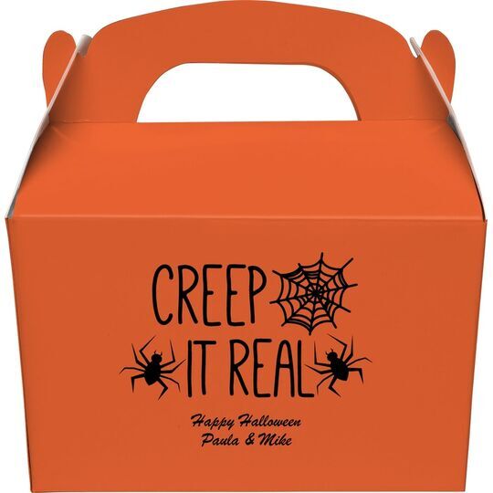 Creep It Real Gable Favor Boxes