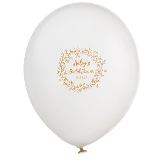 Vine Wreath Latex Balloons