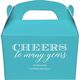 Cheers To Many Years Gable Favor Boxes Image 4 of 4