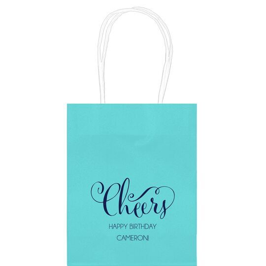 Curly Cheers Mini Twisted Handled Bags