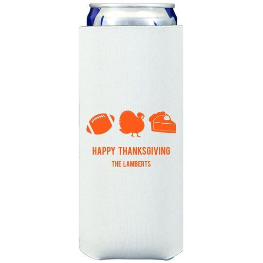 Football Turkey Pie Collapsible Slim Huggers