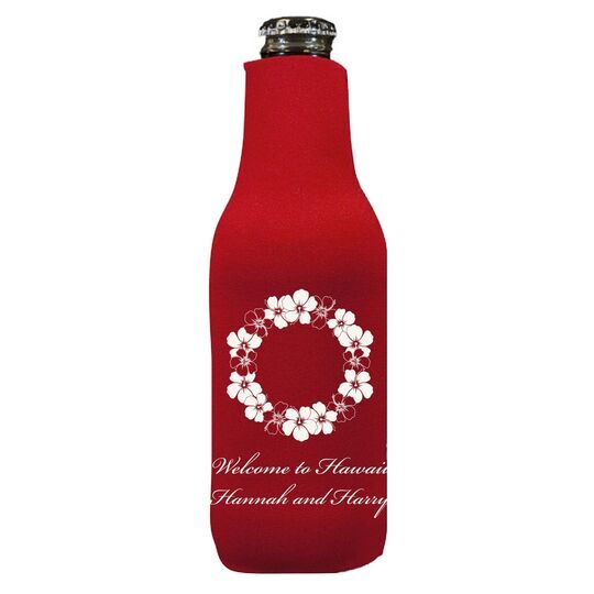 Hawaiian Lei Bottle Huggers