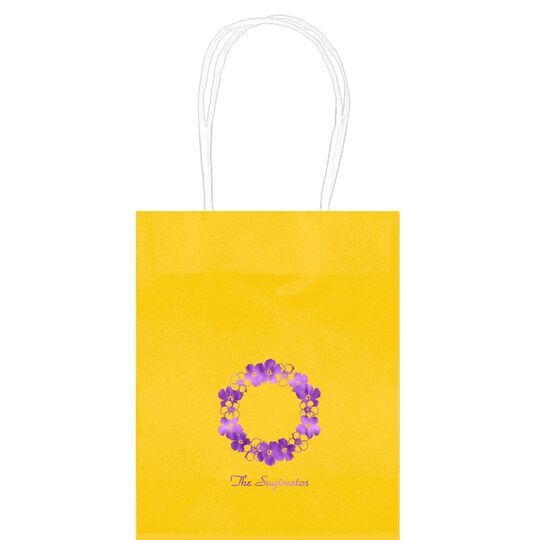 Hawaiian Lei Mini Twisted Handled Bags