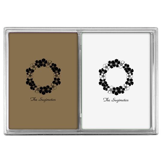 Hawaiian Lei Double Deck Playing Cards