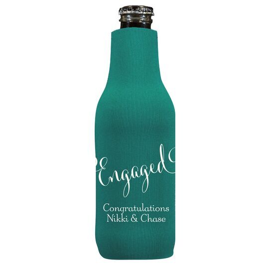 Romantic Engaged Bottle Huggers