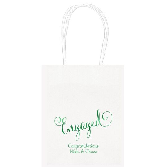 Romantic Engaged Mini Twisted Handled Bags