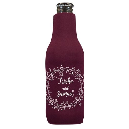 Vine Wreath Bottle Huggers
