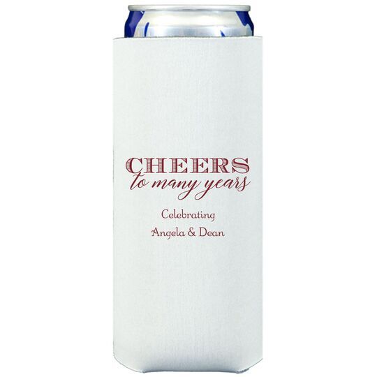 Cheers To Many Years Collapsible Slim Huggers